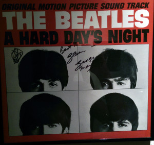 George Martin autograph